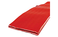 4515 Red PVC Water Discharge Hose - Heavy-Duty